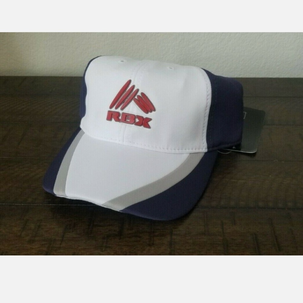 RBX Adults Unisex Blue/White Adjustable Cap